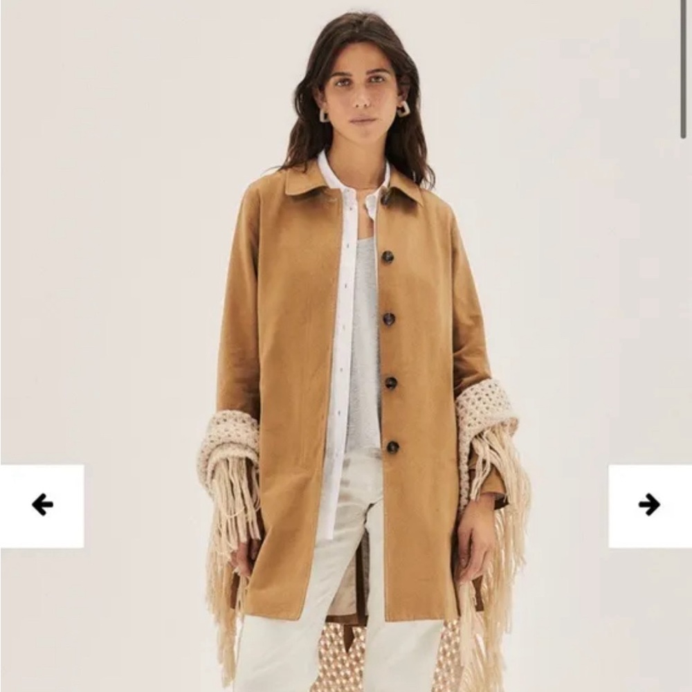 Classic cotton trench coat